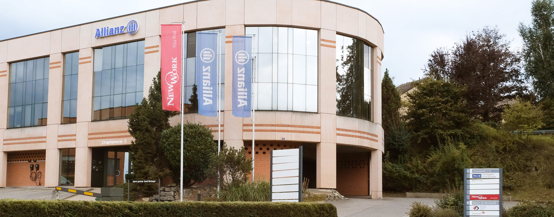 Les locaux de New Work à Granges-Paccot, pour l'équipe du centre de recrutement.